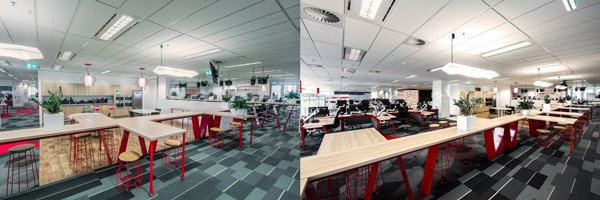 悉尼银行开放式办公室设计也疯狂