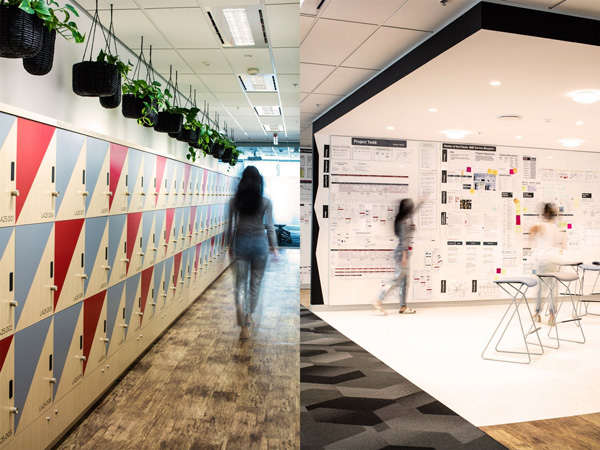 悉尼银行开放式办公室设计也疯狂